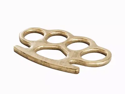 Knuckles Set Low-poly 3D model