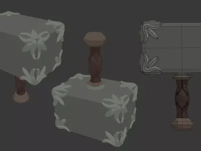 Fantasy Tools Free low-poly 3D model