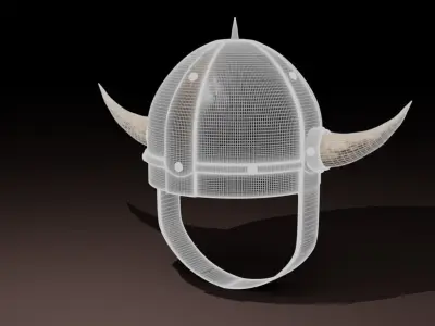 Viking Helmet Free 3D model buy