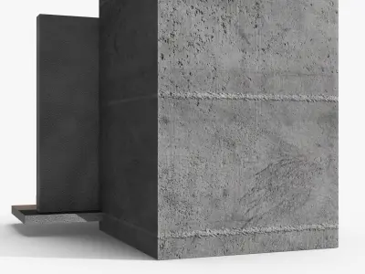 Elevator Shaft With Lobby Entrance 3D model
