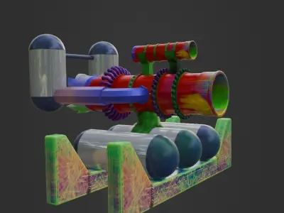 Holi Weapon Free 3D model