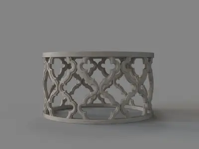 Clover Coffee Table 3D model