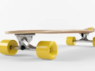 Longboards Set 3D model