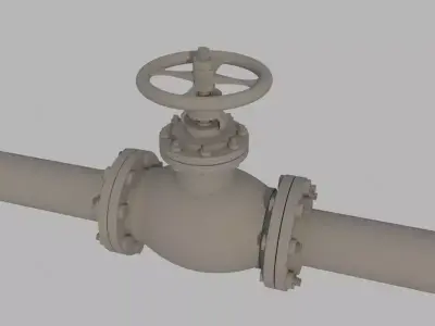 BallValve 3D model