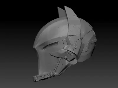 Arkham knight helmet  3D model