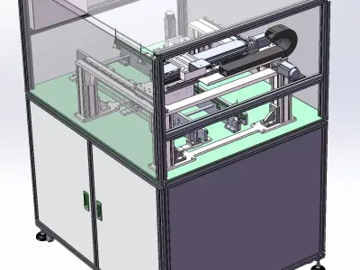 PCBA Three-Axis Dispensing Machine 3D model