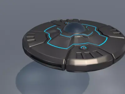 space Ufo 3D model