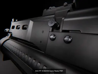 AAA SMG Pack Game Ready PBR Lowpoly