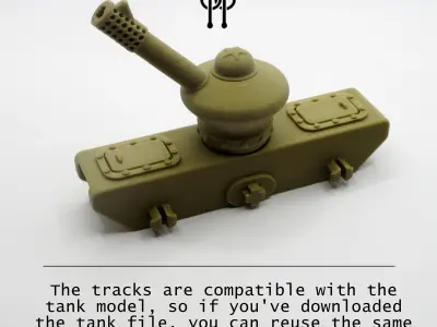 3D Printable Excavator - Supportless 3D print model