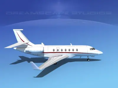 Dassault Falcon 2000 V12 3D model