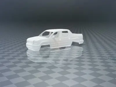 2014 onda Ridgeline Truck 3D print model
