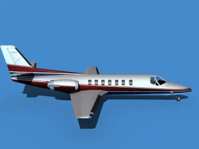 Cessna Citation V 560 Encore V07 3D model