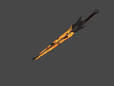 Blade for RPG Games 3D model