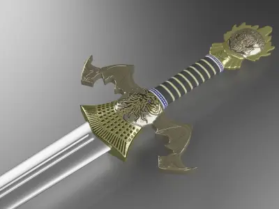 Dracula Sword 3D model