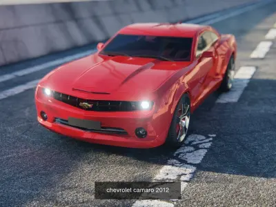 Chevrolet 3D Car Models Collection 3D Model Pack