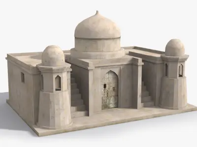 Arab xx15 Low-poly 3D model