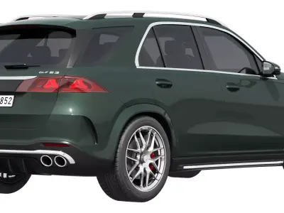 Mercedes-Benz GLE53 AMG Hybrid 2027 3D model