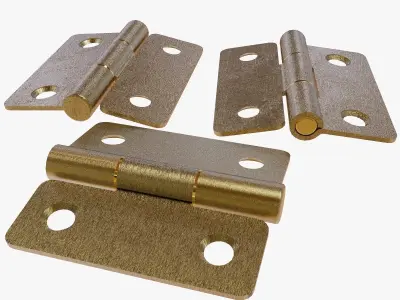 Door Hinge 3D model