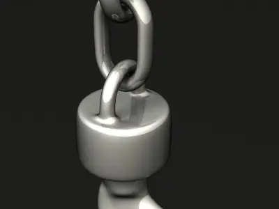 Industrial Hook 3D model