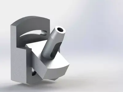 Clapper Block Free 3D model