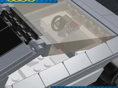 Lego Car - Tesla Cybertruck 3D print model
