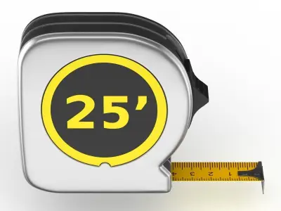 Tape Measure 3D model buy
