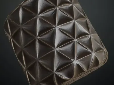 Sci-Fi Wall PBR Seamless Texture 9
