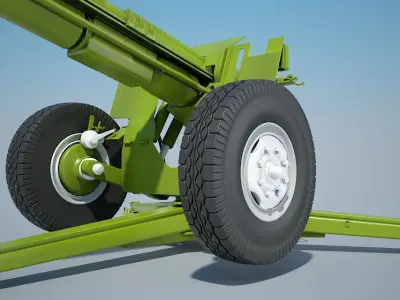 Cannon 2A61  3D model