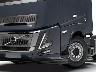 Volvo FH 16 Aero 6x2 Tractor 2026 3D model