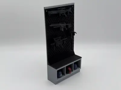 Armory - Cabinet 03 3D print model purchase