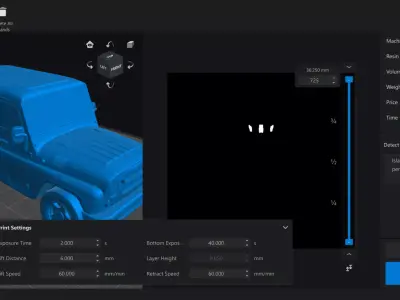 UAZ Hunter 2012 STL High Detail Realistic 3D Printable  3D print model