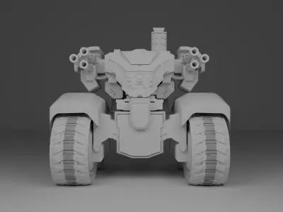 torreta automata  Free 3D model