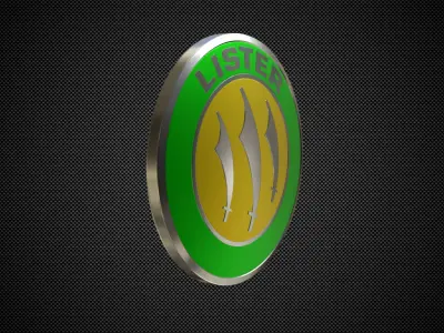 lister logo 3D model