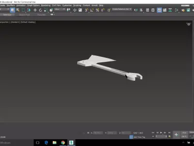 hench computer screen showing 3D model