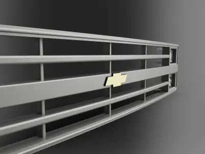 Front grille for Chevy GMC C10 1984 3D print model