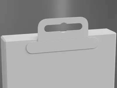 Smartphone Case Packaging 3D model