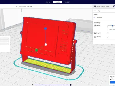 NAVIGATION GPS BOAT 3D print model