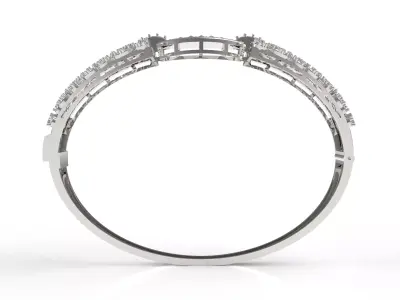 Art Deco Bracelet 33 3D print model