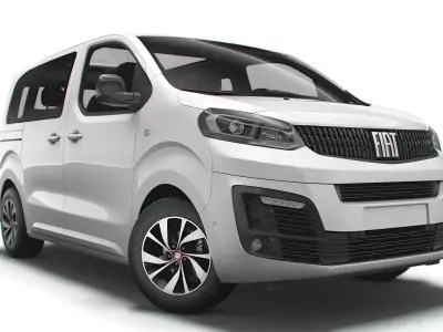 Fiat E Ulysse L1 2022 3D model