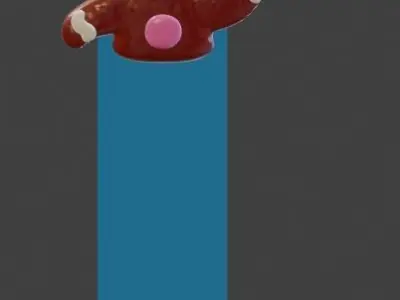 cookie bookmark 3D print model