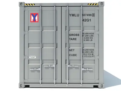 Shipping Container Yang Ming 3D model