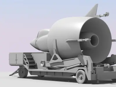 SNECMA C-450 3D print model