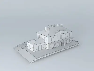 Stopinu novads ACON station Free 3D model