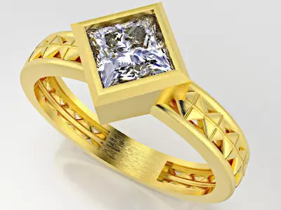Seri ring  3D model