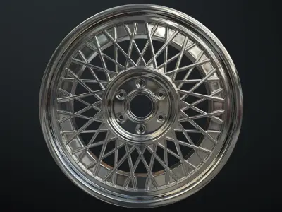 Car Rim 3D model by freealexluckyguy - PBR