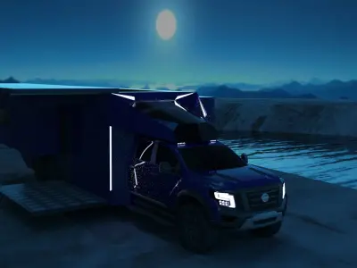 Nissan Titan Valkiria House Edition Free 3D model