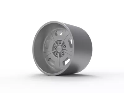 FOOSE CORONET 6 WHEEL 3D PRINT MODEL  3D print model