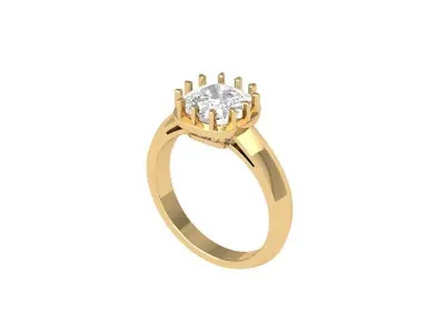 Wedding Ring 3D print model 59