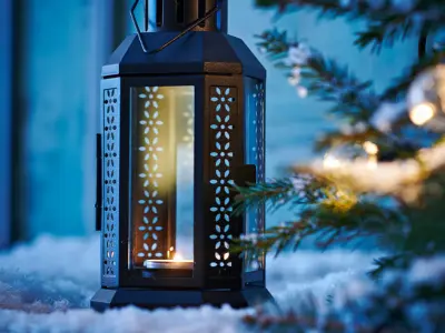 Antique Metal Lantern 3D Model Low-poly 3D model
