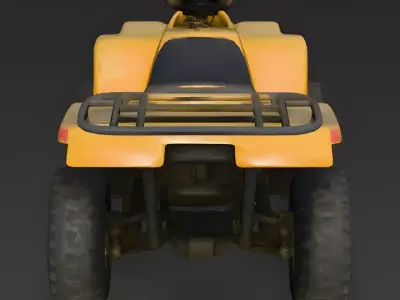 Outback-Runner ATV 3D Model Low-poly 3D model
